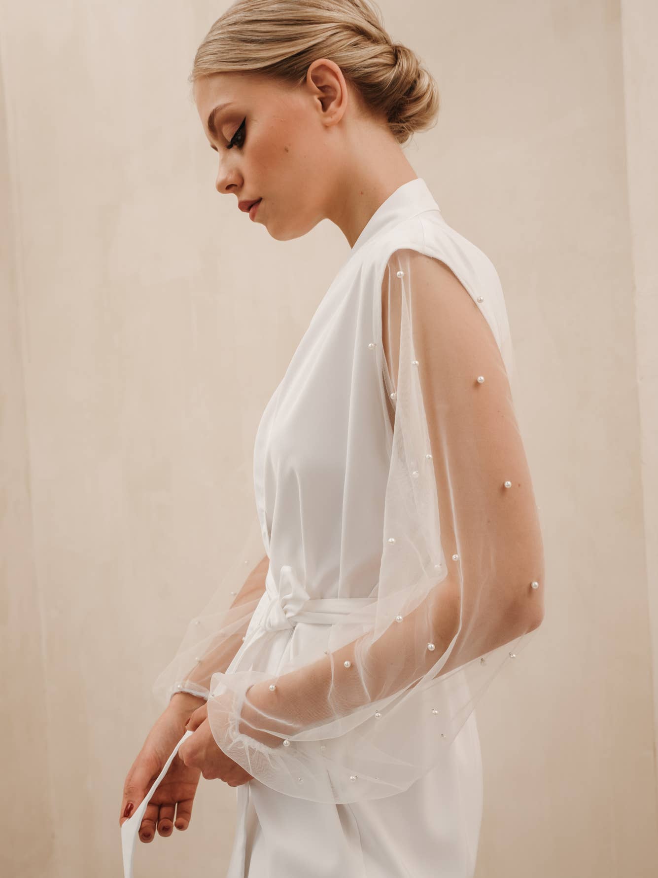 Peignoir Kimono Mariée