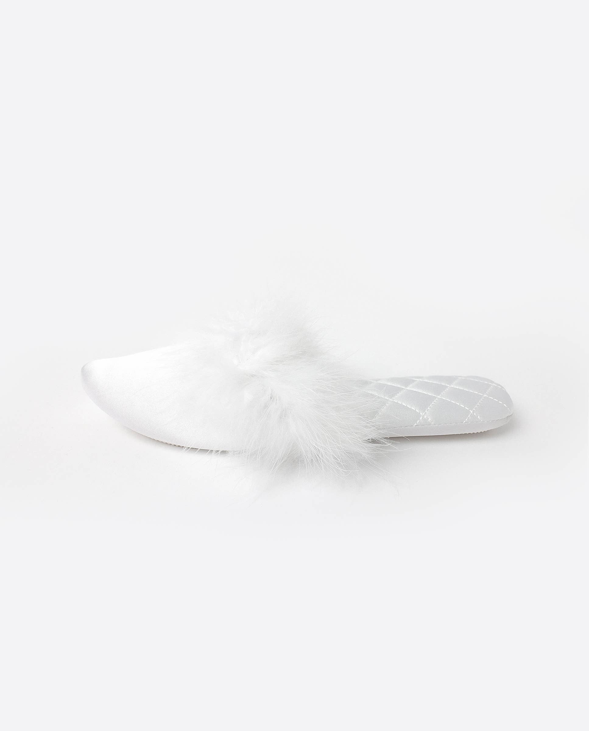 Chaussons de Mariée Plumes