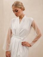 Peignoir Kimono Mariée