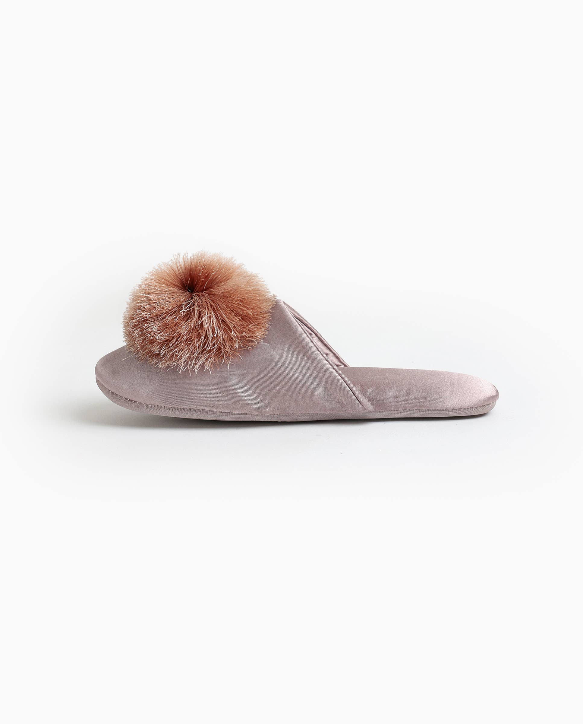 Chaussons Satin Femme