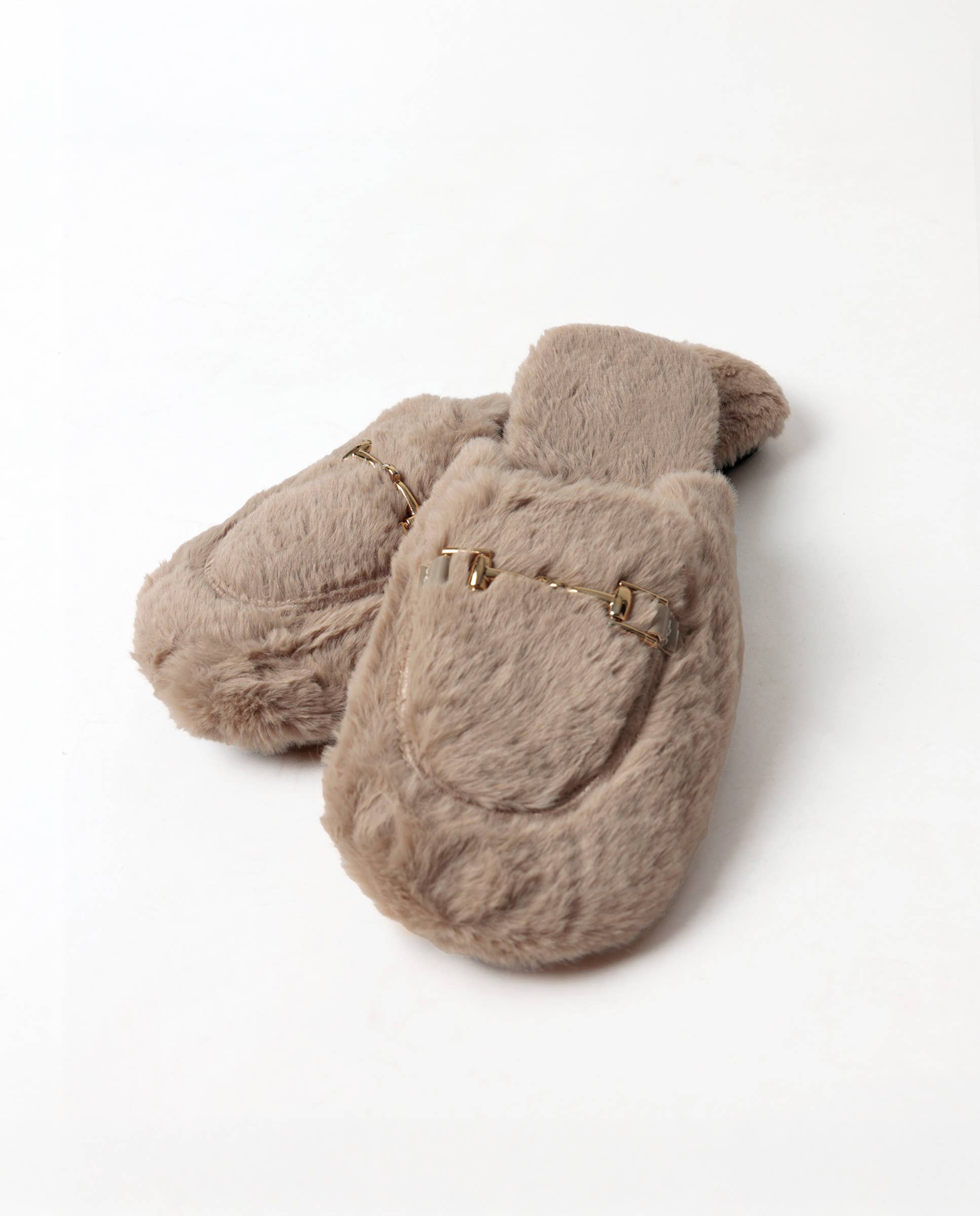 Pantoufles Mocassin Fourrés