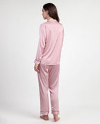 Barbie Pyjama Satin Rose Poudré