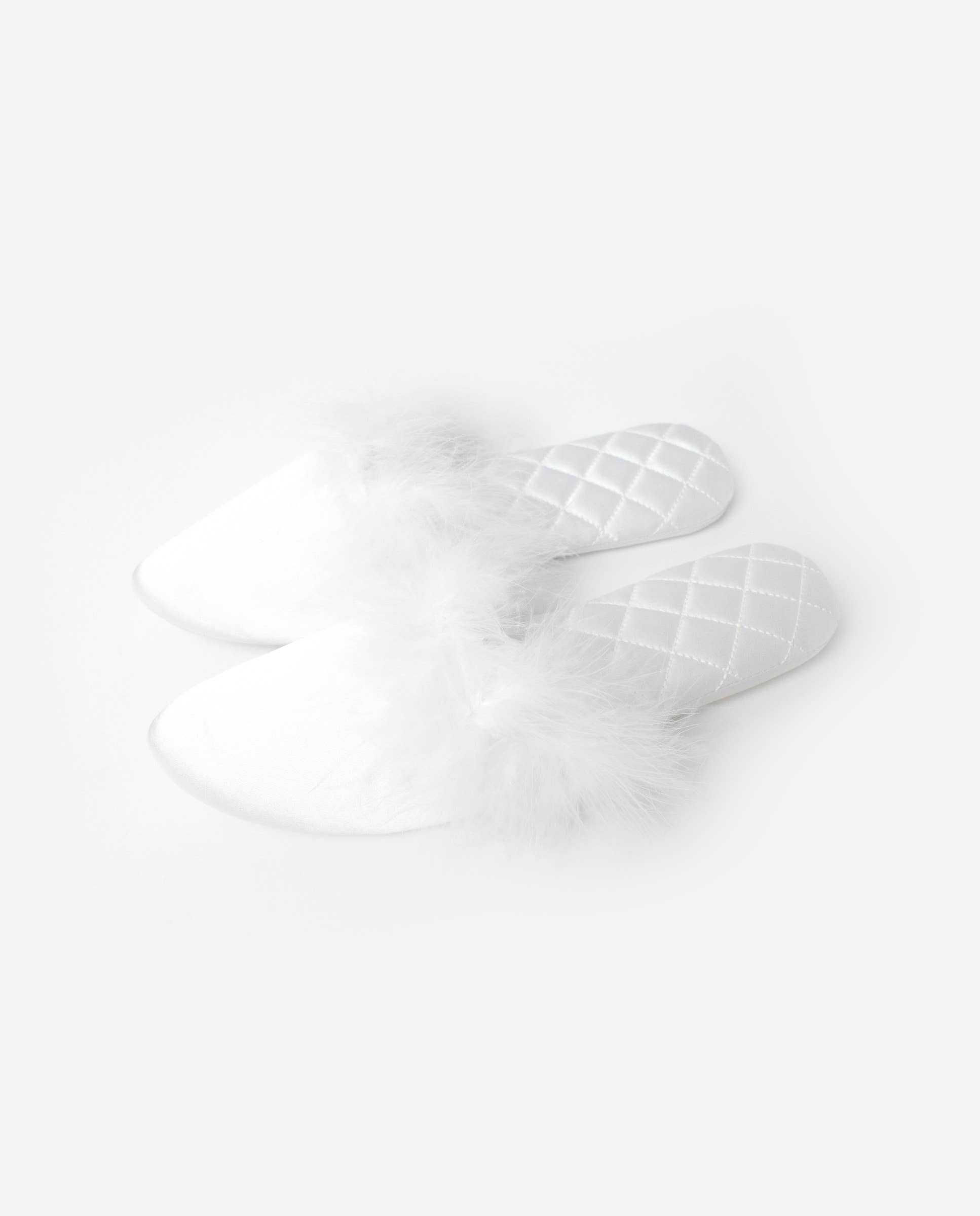 Chaussons de Mariée Plumes