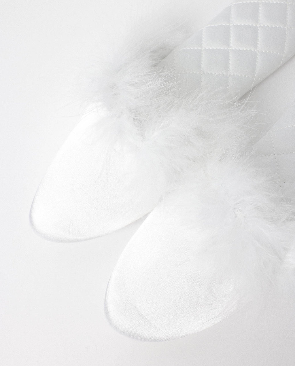 Chaussons de Mariée Plumes