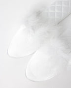 Chaussons de Mariée Plumes