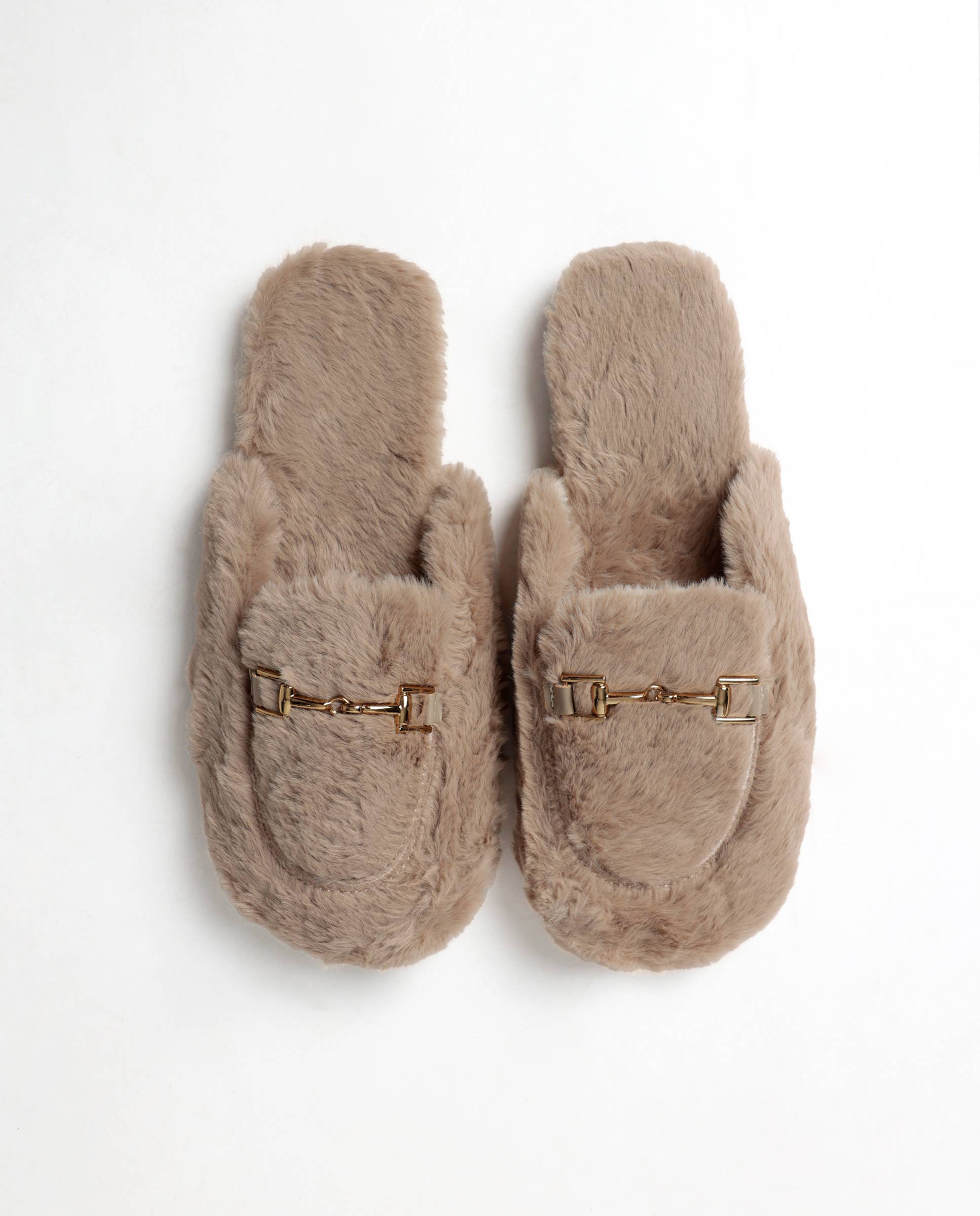 Pantoufles Mocassin Fourrés