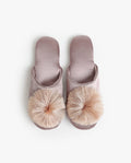 Chaussons Satin Femme
