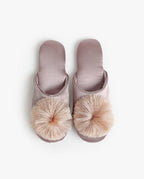 Chaussons Satin Femme