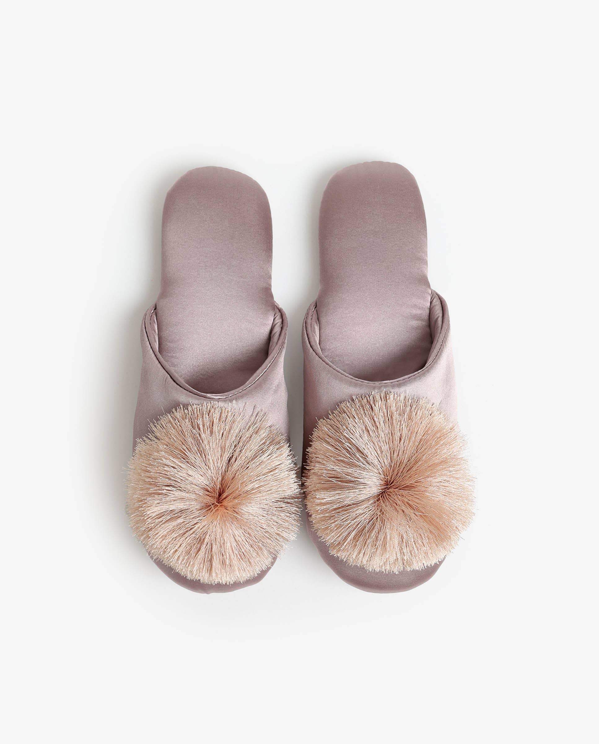 Chaussons Satin Femme